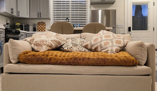 Cozy luxury-1 bedroom guest suite in Concord -walk to BART-close to Mt Diablo.