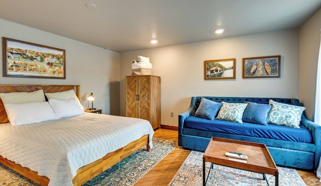 Cozy Meredith Studio Near Lakes & Downtown