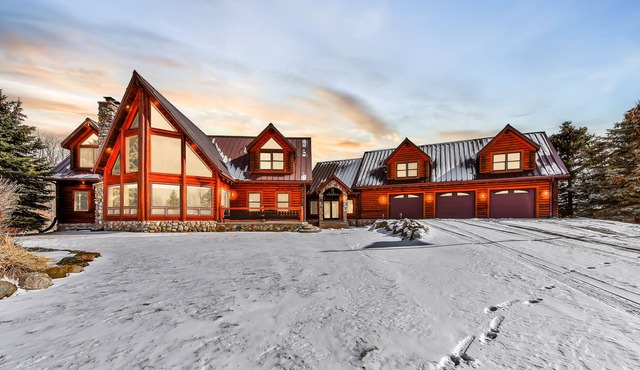 Cozy, Michigan Lodge w/ 20+ Acres and a Private Fruit Tree Orchard