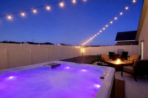 Cozy Mineral Spa Escape, Heated Game Room