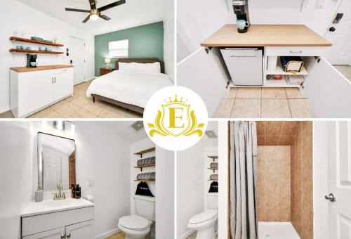 Cozy MiniStudio with Queen Bed Coffee