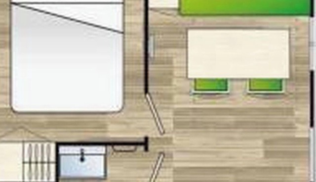 Cozy Mobile Home with AC - 2 guests