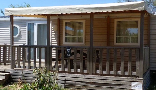 Cozy mobile home with terrace - 6 guests