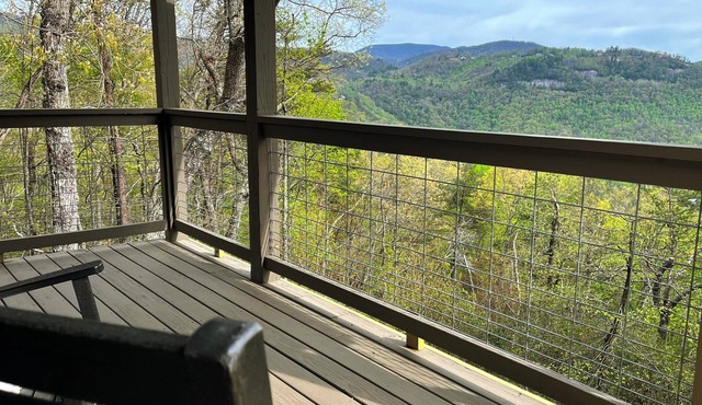 Cozy Mountaintop Cottage: Excellent Wi-fi, Beautiful Views, & New Stone Fire Pit
