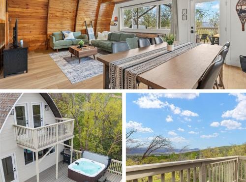 Cozy Mtn Cabin - Epic Views - Hot Tub - Fire Pit