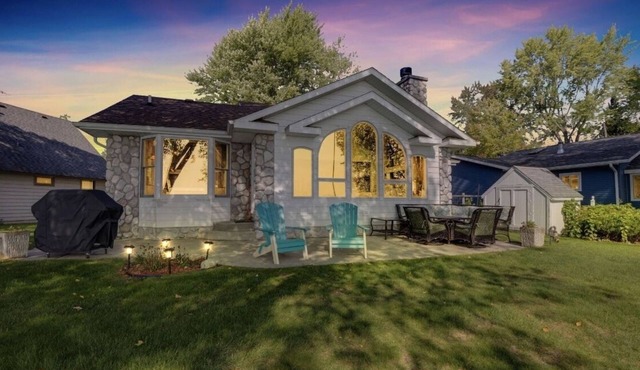 Cozy Mullett Lake Paradise- Lakefront property with Year-Round Recreation!