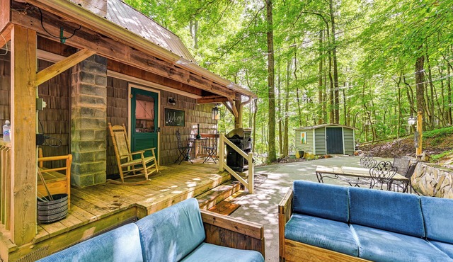 Cozy Nature Escape! Roaring Gap Cabin w/Patio