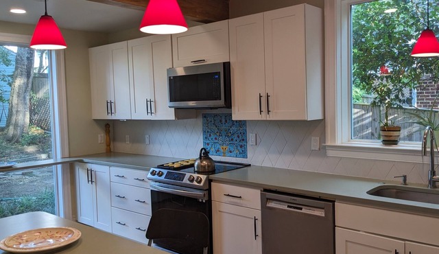 Cozy neo-tudor in leafy Takoma Park, MD