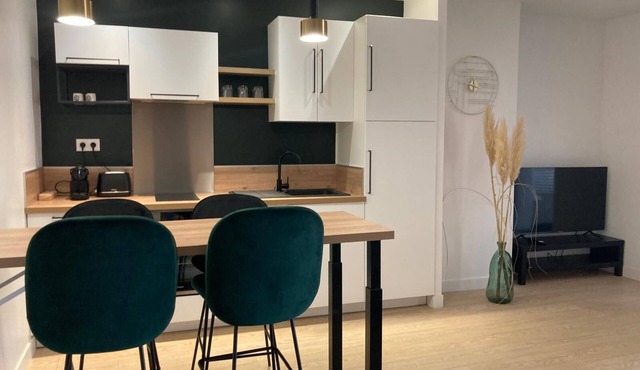 Cozy Niort Obsidian Green - Appartement type 2