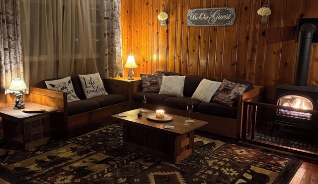 Cozy Pine Cabin in the heart of the Poconos.