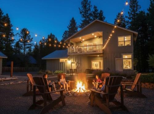 Cozy Pine Cabin Private Pool Access & Family Fun