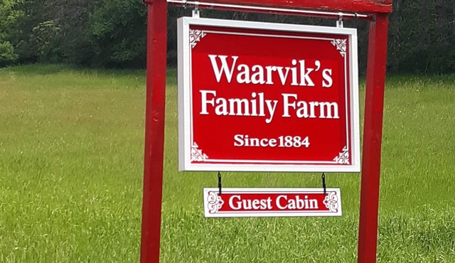 Cozy Pioneer's Cabin on a Peaceful Family Farm
