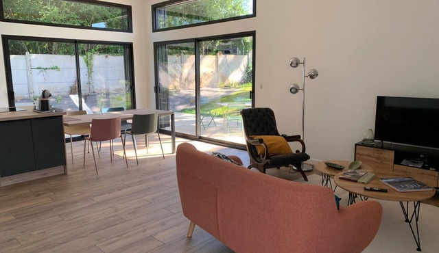 Cozy Plein Pied Construction Bois Proche Toutes Commodités et Plage