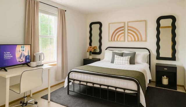 Cozy Private Room w/Car Rent Option in Owner-Occupied Home with Modern Comforts