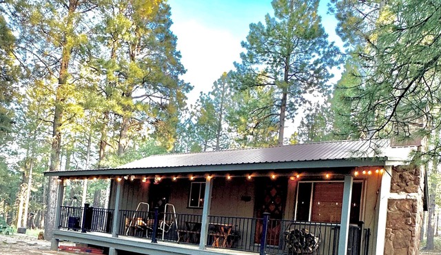 Cozy, quiet picturesque cabin in the pines & perfect escape from the heat!
