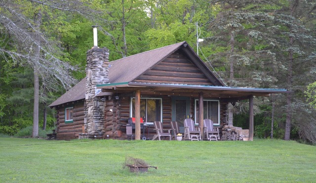 Cozy, remote cabin situated on 250+ acres.