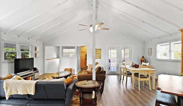 Cozy Retreat Near Crooked Lake with Gym, Games & Deck Views