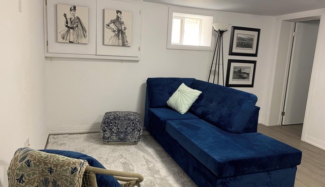 Cozy Retro style1 Bedroom Apartment - FREE Parking, WiFi, In-suite Laundry.