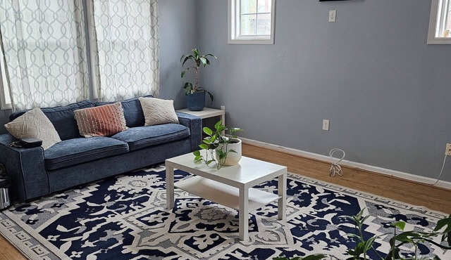 Cozy Room, shared bathroom.