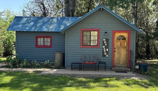 Cozy Rustic Cabin with Riverside Patio on the Pecos River – Pecos, New Mexico