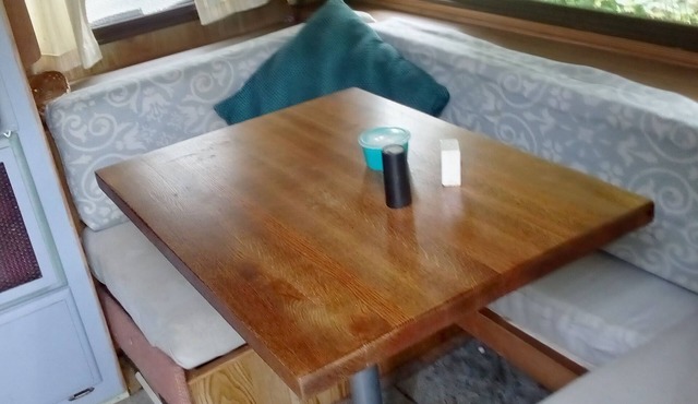 Cozy RV, cheap with priceless features.