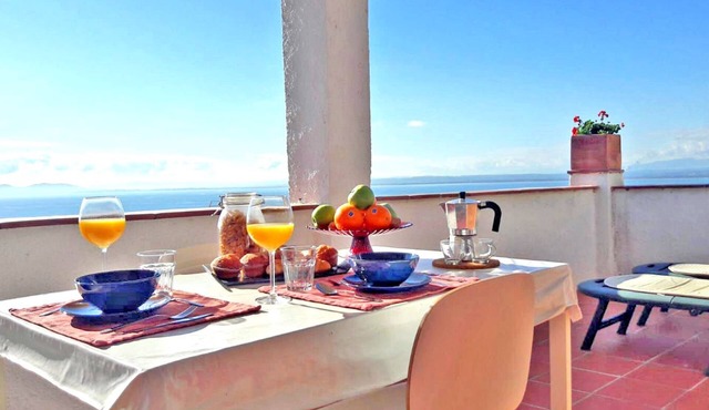 Cozy seaview studio with 2 terraces 5m from the beach - Casa ArteVida
