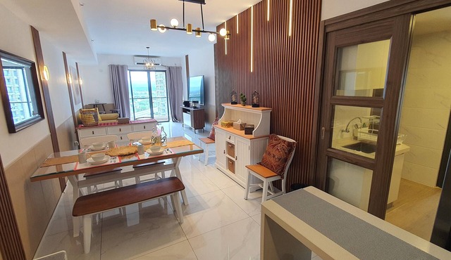 Cozy, Spacious, Fully Furnished and Equipped 3+ BR Apartment at Sky House BSD