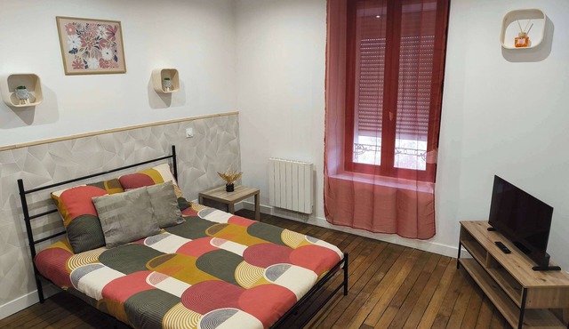 Cozy Studio avec Parking Charleville