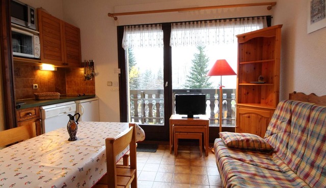 Cozy Studio for 4 Near Ski Lifts with Mountain Views