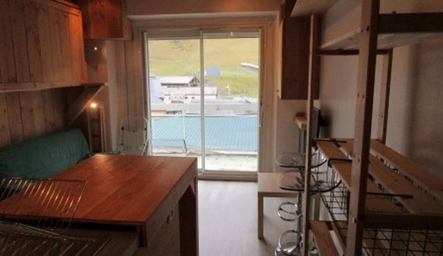 Cozy studio 2 pers central La Mongie