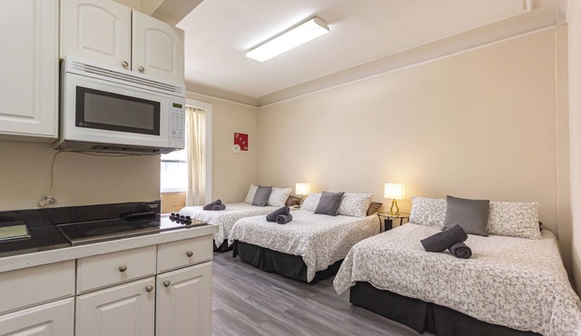 Cozy STUDIO 3 Full beds in Midtown