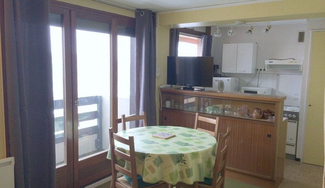 Cozy studio 4 pers, slopeside, Peyragudes