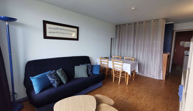 Cozy studio 4 ppl. ski-in/ski-out, pets allowed