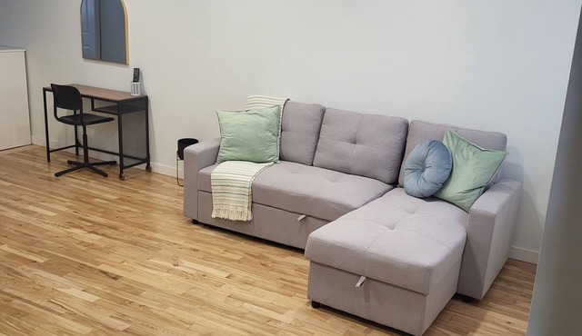 Cozy studio appartement in New Rosemont neighborhood near public transit.