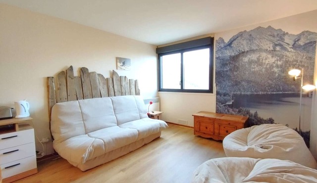 Cozy studio for 4 in St-Lary with equipped kitchenette