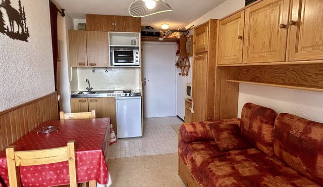 Cozy Studio for 4, Balcony, Near Shops & Lifts, Pet-Friendly - L'Alpe d'Huez
