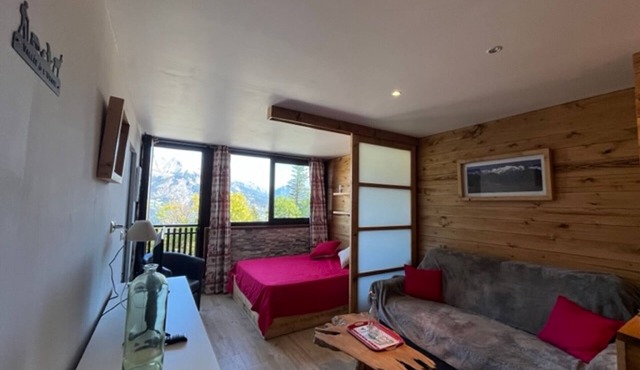 Cozy Studio for 4 in Pra-Loup