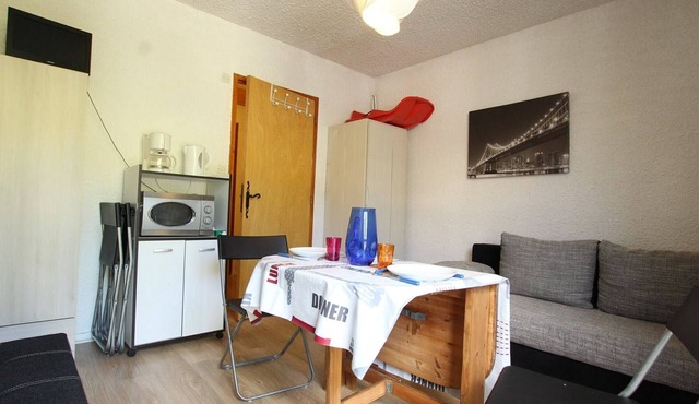Cozy Studio in Serre-Chevalier with Parking, Ski Storage, Optional WiFi & Pet-Friendly