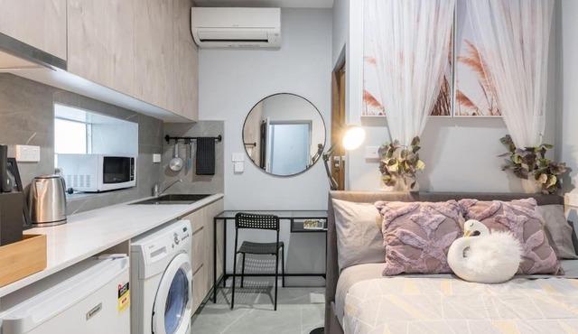 Cozy Studio near Bus Train UTS DaringHar ICC Chinatown B