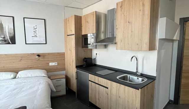 Cozy studio near Madrid, Warner and Toledo 4.1