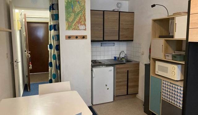 Cozy studio on 6th floor with piste access - Le Pleynet