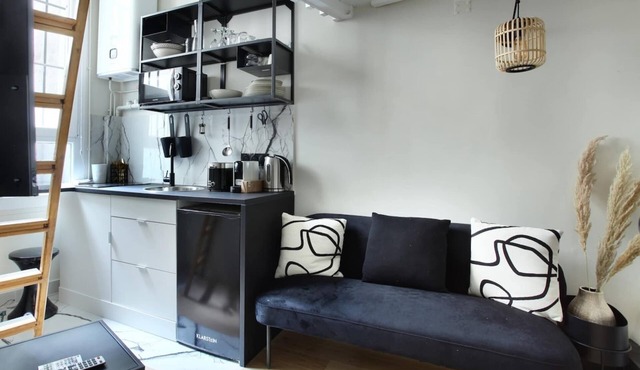 Cozy Studio with Loft Bed - Center of Paris