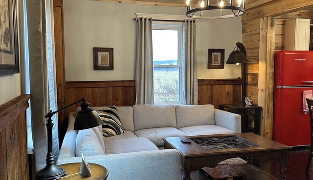 Cozy, stylish, century home located just steps from Mount St Louis ski hill!