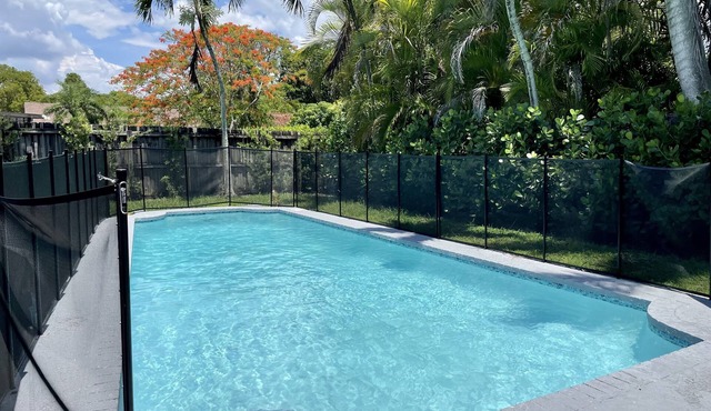 Cozy Suburban Home with huge backyard and pool! Welcome!