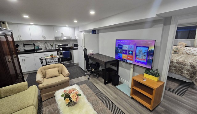 Cozy Suite w/WiFi & Parking Only 5 miunts to Victoria Hospital & 401