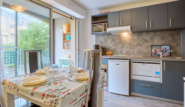 Cozy T2, garden, pets, parking, and WiFi