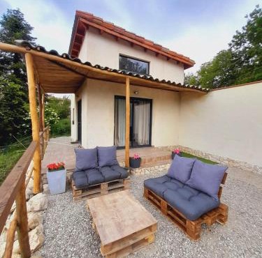 Cozy Tiny House plus SPA - à Pereille d'en Haut