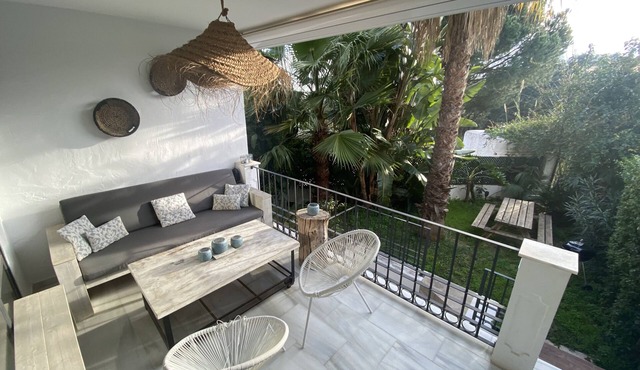 Cozy townhouse 300 meters from the most beautiful beach in Marbella free wifi