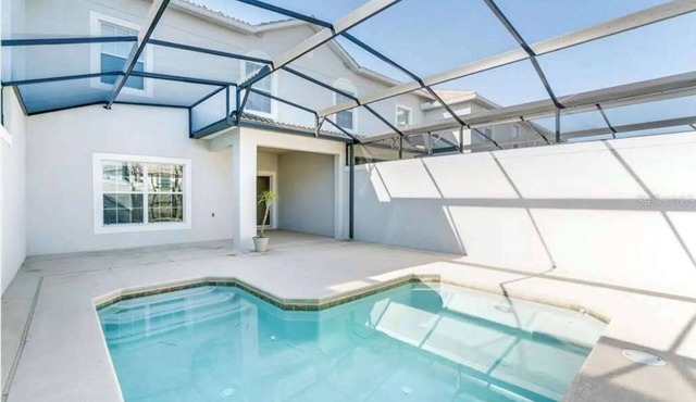 Cozy Townhouse 4Bd Near Disney| Private Pool & BBQ