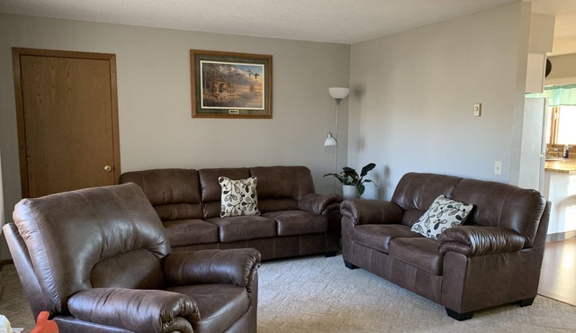 Cozy two bedroom home in the heart of the Driftless region.